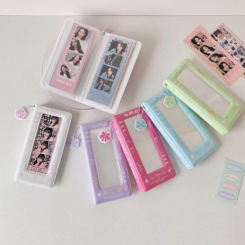 For 2x6 Inch Photo Strips Album 20 Pages 40 Photos Multicolors Photo Booth Frame Photo Booth Album