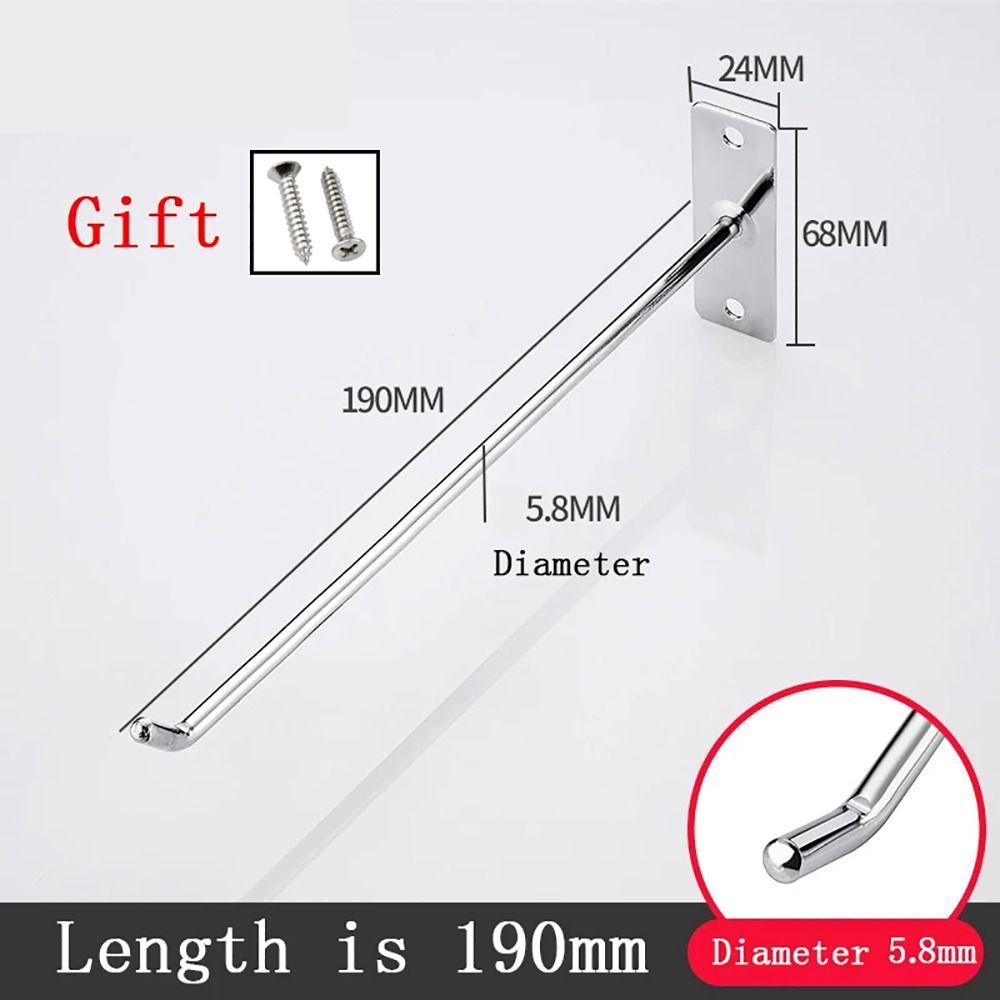 1Pcs Hardware Tool Single Line Hook Display Lewelry Hole Board Hook New Wall Hook