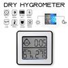 Ultra-Thin And  Smart Home Electronic Digital Indoor Dry Humidity Meter