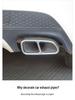Stainless Steel Exhaust Pipe Covers for 19-21 BMW X5/X7