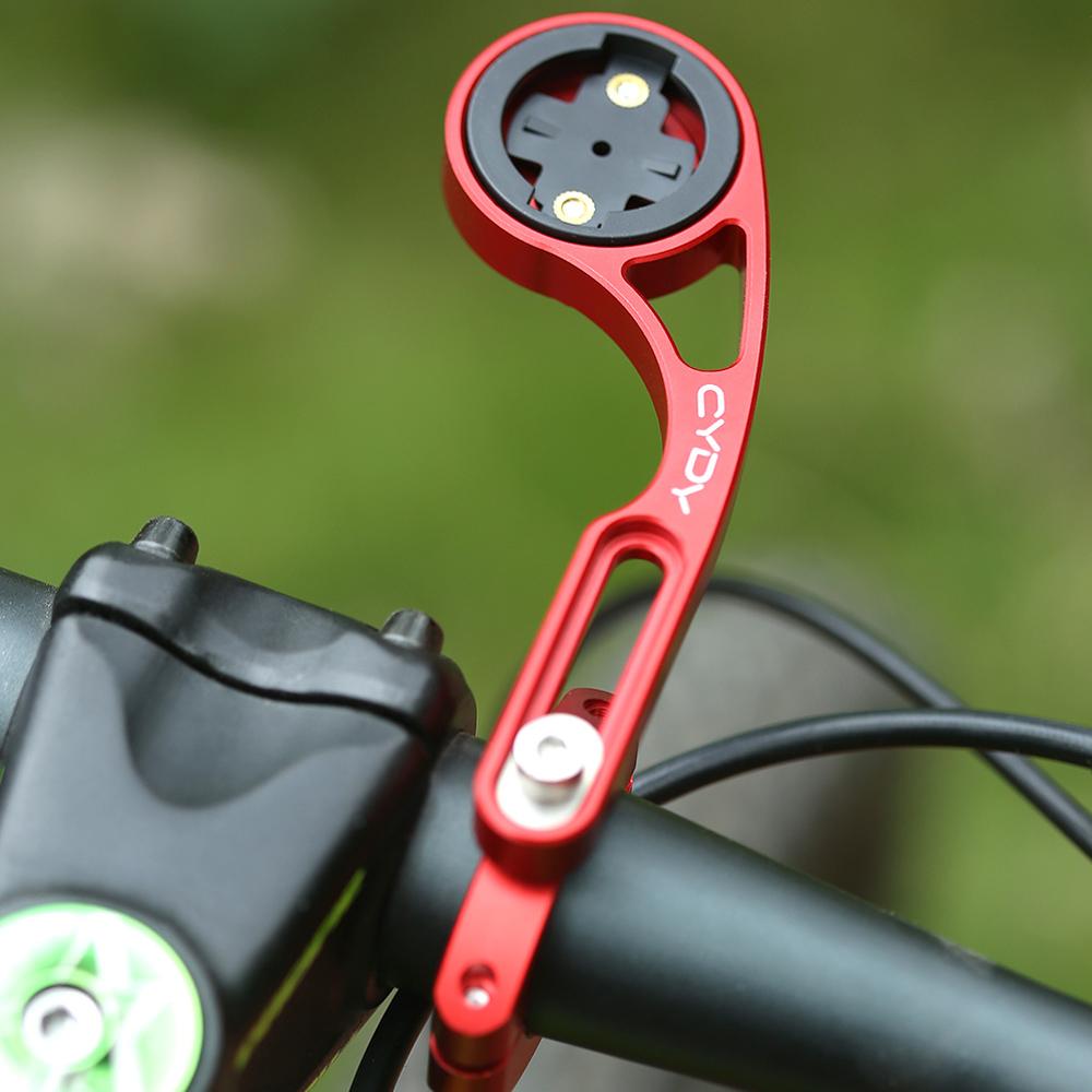 CYDY MTB Bike Computer Mount For Garmin Edge 130 520 820 Bicycle Holder Bryton Rider 420 Wahoo IGPSPORT XOSS G+ Aluminum Alloy 7