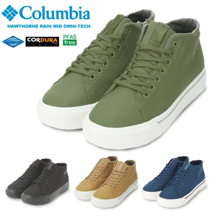 Columbia Hawthorne Rain Mid YU5247 Light Omni-Tech Водонепроницаемые, дышащие, легкие, нескользящие, средней высоты (292 Верблюд, 28,0 см)