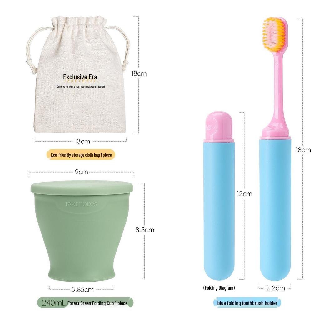 Эксклюзивная портативная силиконовая складная дорожная кружка Era