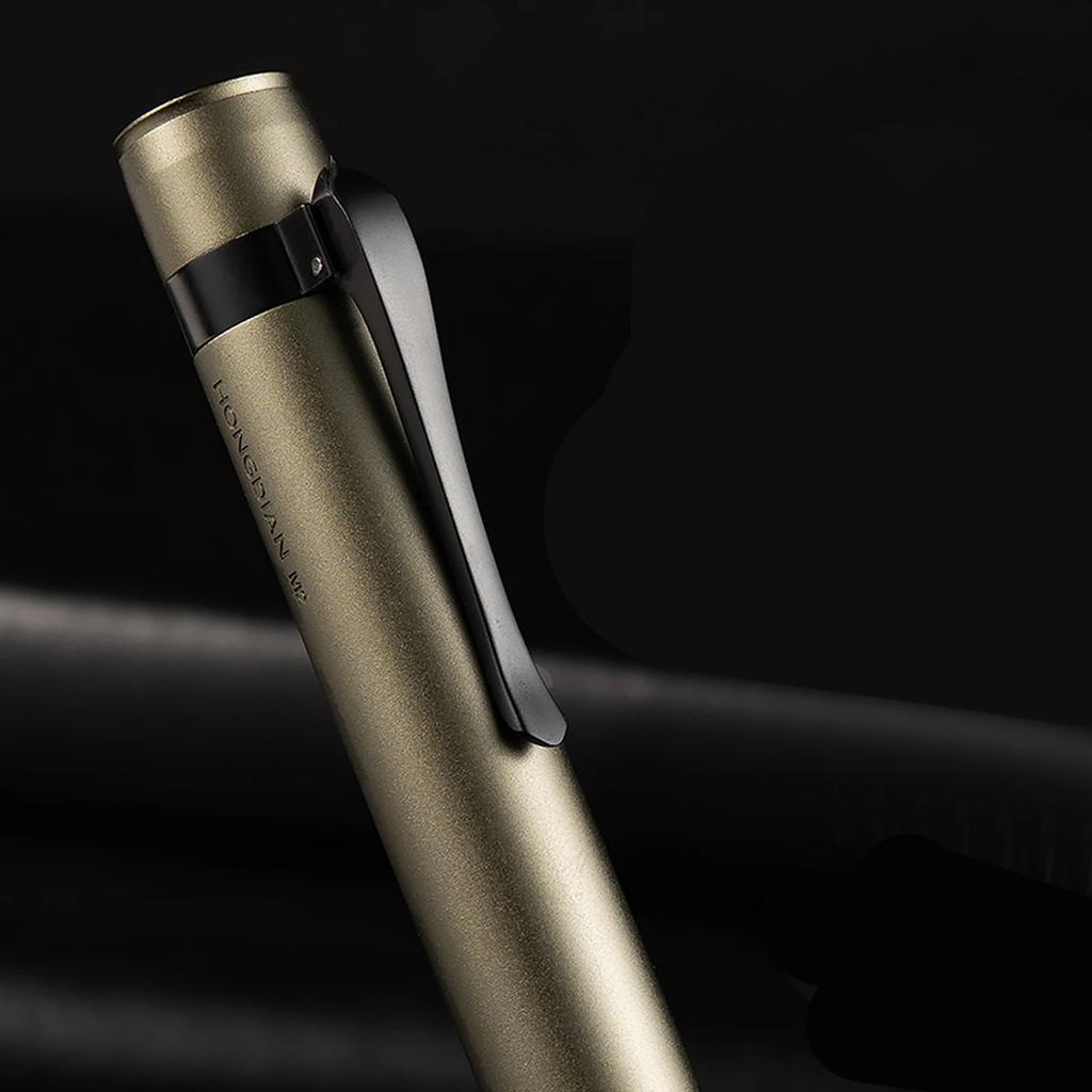 Мини-перьевая ручка Hongdian M2 – Дизайн «Метавселенная Черного леса», перо EF/F – Высококачественная пишущая ручка для школы, офиса и для подарка