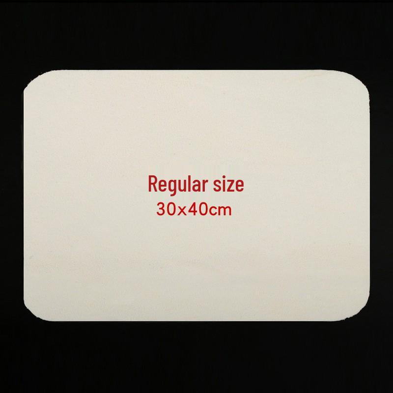 Очень большое полотенце из натуральной оленьей кожи - Водопоглощающее Толстое Замшевое для Мытья Стекол и Автомобилей без Разводов, Не Линяет.