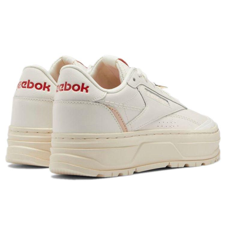 Reebok Кроссовки женские Club C Double Geo Chalk Alabaster Белый Мягкий-Экрю GX8765