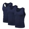 1/3PC Mens Quick Drying Compression Shirt Slimming Body Shaper Vest Workout Tank Tops Abs Abdomen Undershirts