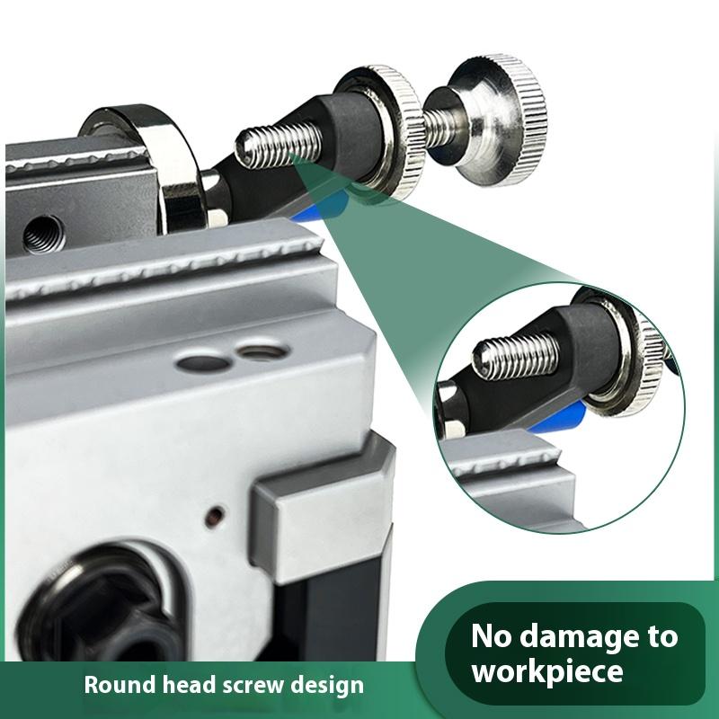 Self Centering Vice Vise Magnet Locator Positioner CNC Workpiece Locator Auxiliary Parallel Magnetic Suction Auxiliary Vise Vice
