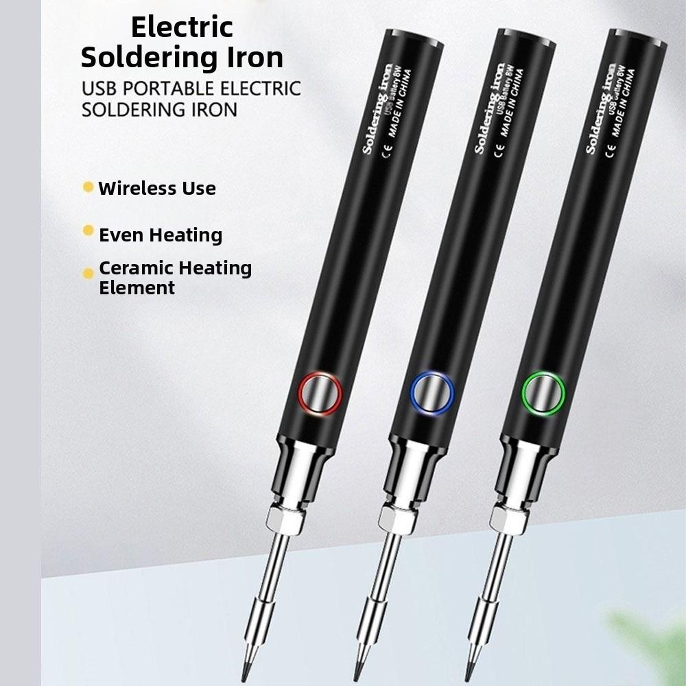 3 Temperature Settings USB Soldering Iron Cordless Burning Wire Pen Electronic Repair