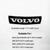 Для VOLVO XC60 S60 XC70 XC90 S40 S80 V60 Эмблема решетки радиатора спереди Значок на заднюю дверь Наклейка на руль Аксессуары