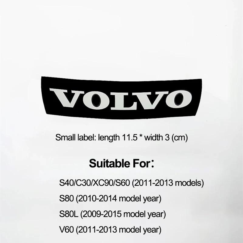 Для VOLVO XC60 S60 XC70 XC90 S40 S80 V60 Эмблема решетки радиатора спереди Значок на заднюю дверь Наклейка на руль Аксессуары