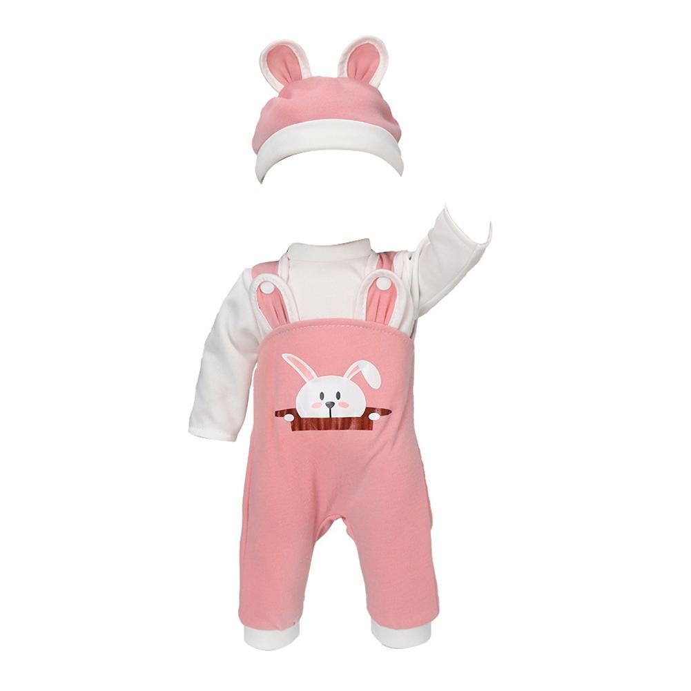 Для 18 дюймов Детская кукольная одежда комбинезон с животными куклы одежда подарок игрушки Рождество дети кролик одежда D6R4