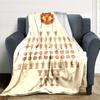 Manchester Blanket Soft Warm Cozy Perfect for Office Chair Chair Seaside for All Occasions Playful Design Gift for Travel Home Birthdays