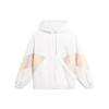 Wade Series Color Block Hooded Water-Resistant Loose Sports Jacket Men Jacket Standard-White AFDU013-4