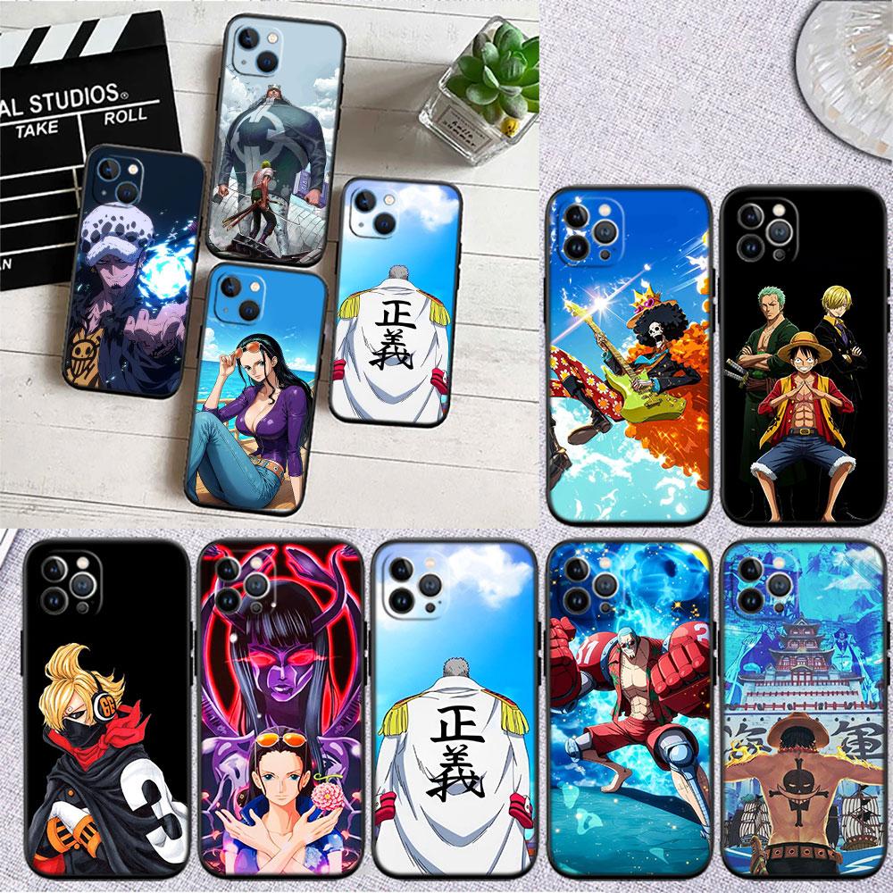 One Piece Cartoon Case for Motorola Edge 60 60s 70 G86 G56 G54 E14 G04S G45 G54 G64 S30 S50 X30 X40 X50 Ultra Pro Power