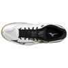 Mizuno Кроссовки унисекс Thunder Blade 3 White Black Gum V1GA217009