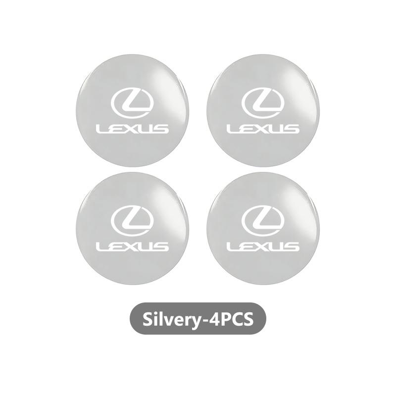 CKU5 For Lexus 56mm 4pcs Car Wheel Center Hub Cap Badge Logo Sticker RX 300 400 460 UX 200 NX LX LS GS 330 IS 250 300 GX