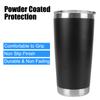 Beer Cups With Lids Drinkware Vacuum Water Bottle Stainless Steel Thermal Mug Insulated Leakproof 20oz
