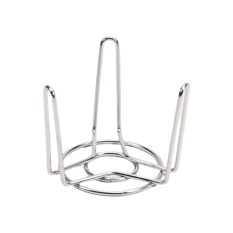 Kitchen Mini Round Steamer Cooling Rack Trivet Multi-Functional Pot Pan Cooking Stand for Outdoor Camping Picnic