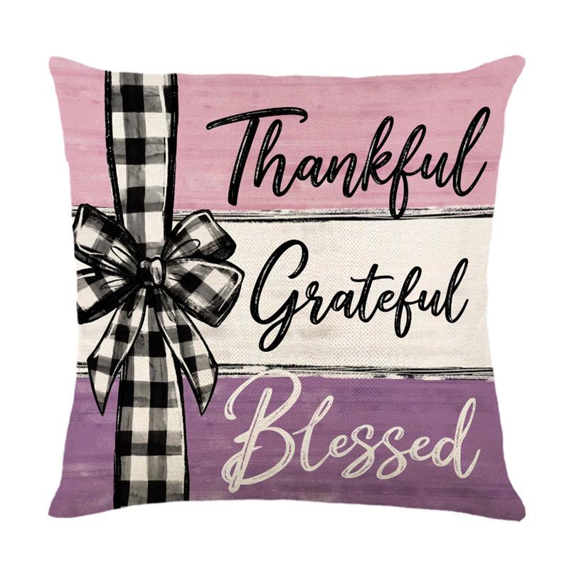 Halloween Pillow Covers Pumpkin Ghost Print Couch Throw Pillow Case Cushion Cover for Sofa Bed Holiday Decor 45x45cm