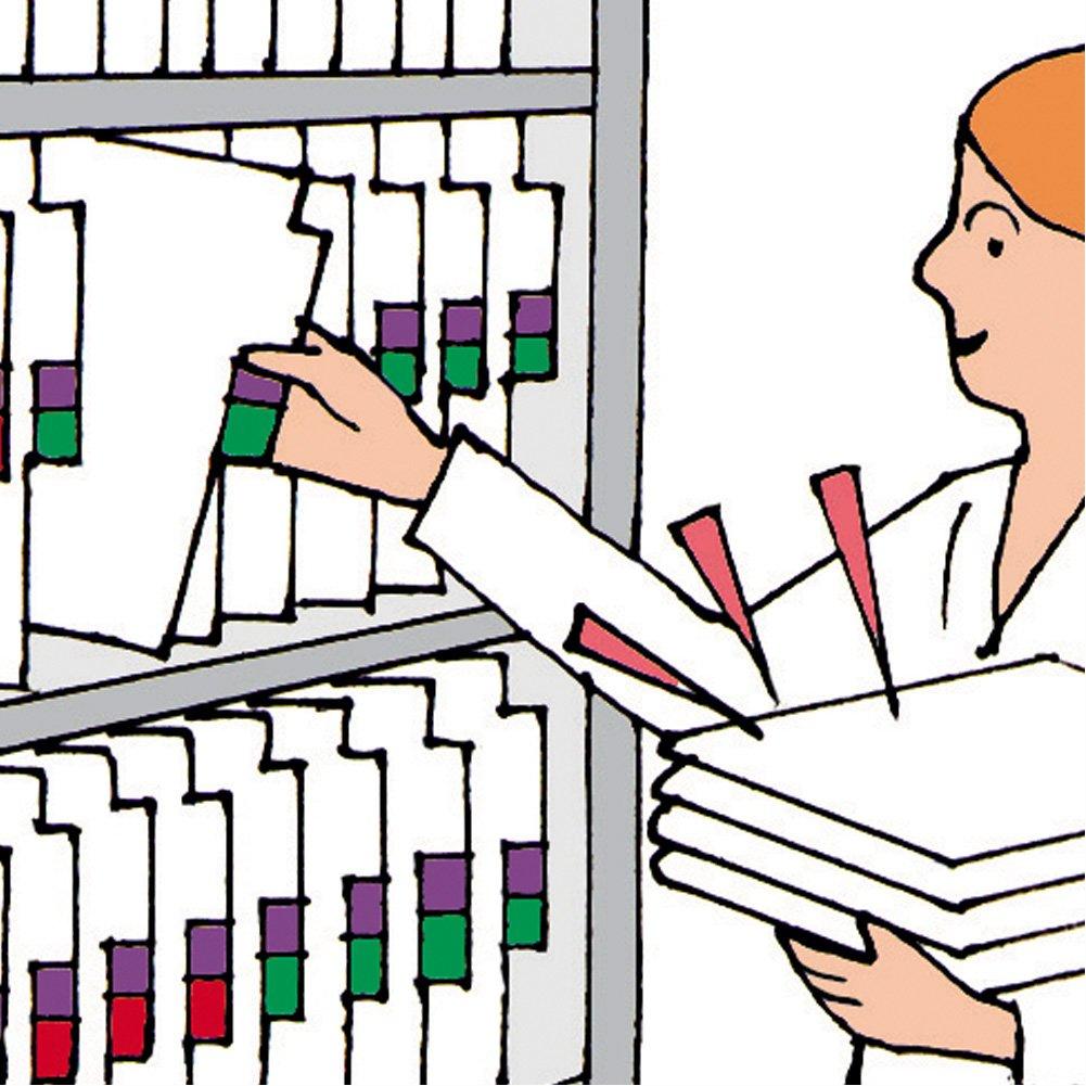 LIHIT LAB Alibi Guide, 10 Sheets, White, HK771-8