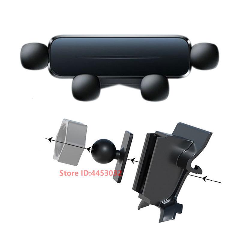 Car Phone Holder For Volkswagen Tiguan 2010-2019 Gravity Stand Mount Support Horizontal GPS Mobile Bracket Accessories With Base