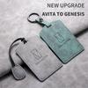 Sheepskin Leather Car NFC Card Smart Key Case Full Cover Protector Shell For AVATR 11 12 Avita 11 2025 Keychain Auto Accessories