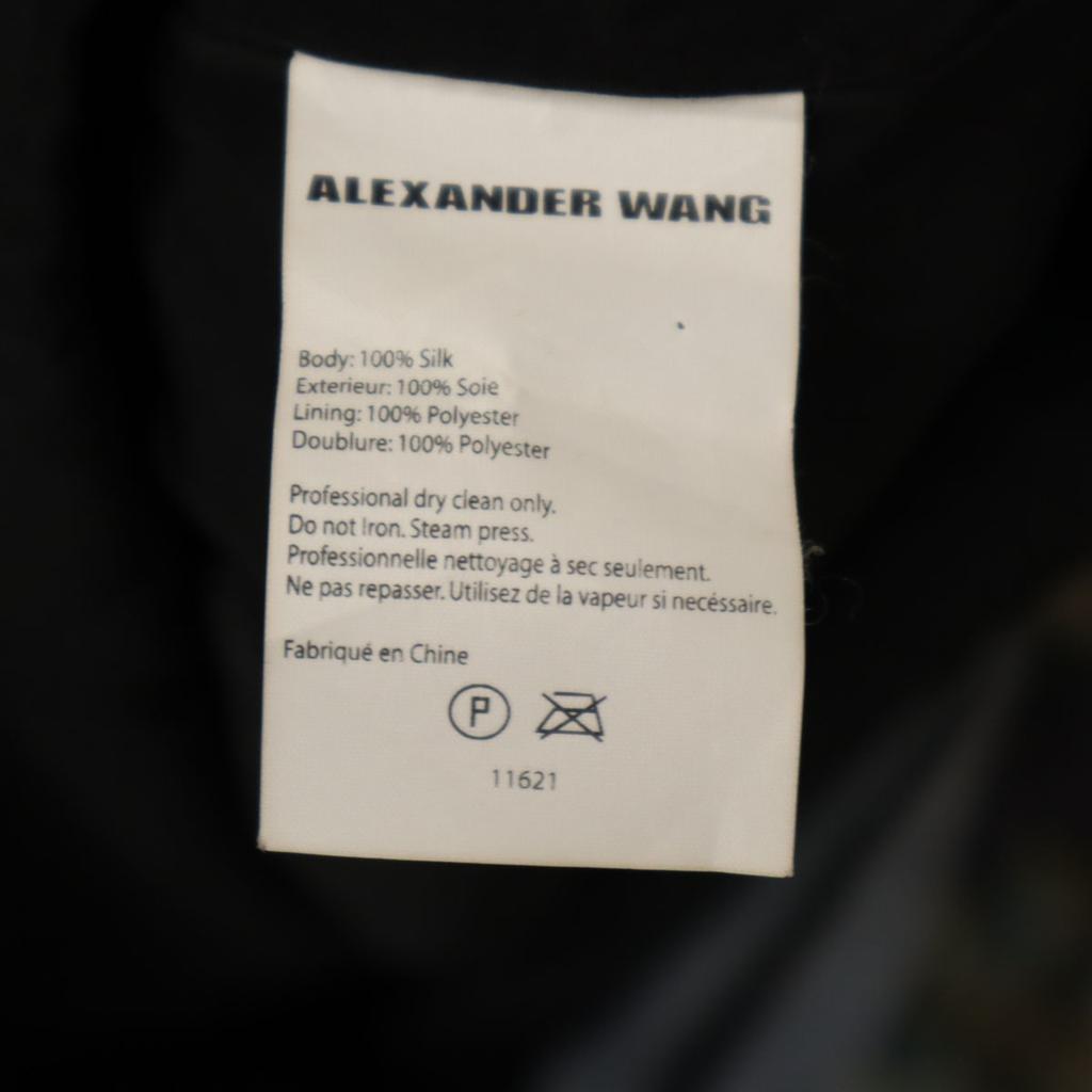 Alexander Wang Мини-платье без рукавов 4 Темно-серый Женщины Б/У