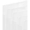 Staples 576460 Translucent Poly File Folders Clear 6/Pack