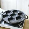 Efficient Fried Eggs Pot Non-Stick Ham Pans Multipurpose 7 Hole Omelette Pan  Meatloaf
