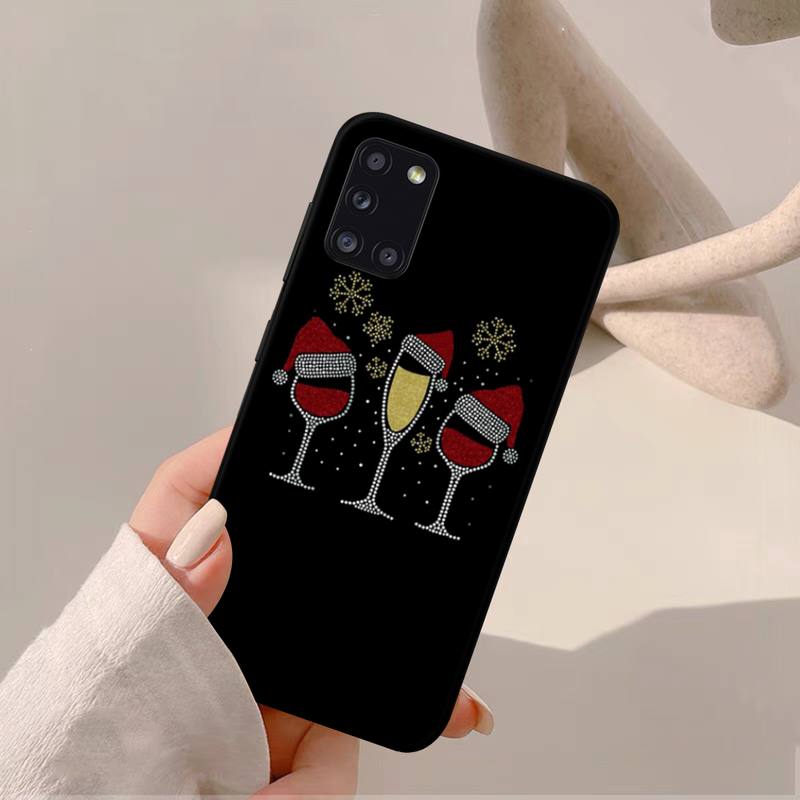 Новогодний Рождественский чехол для телефона Samsung A 51 30s 71 21s 10 70 31 52 12 30 40 32 11 20e 20s 01 02s 72 чехол