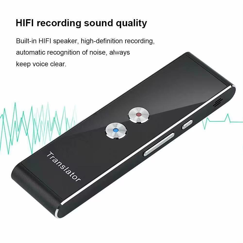 New Wireless Voice Translate 40 Languages Multi Smart Instant Translated 2 Way Real Time Voice Translator for Business Travel Study