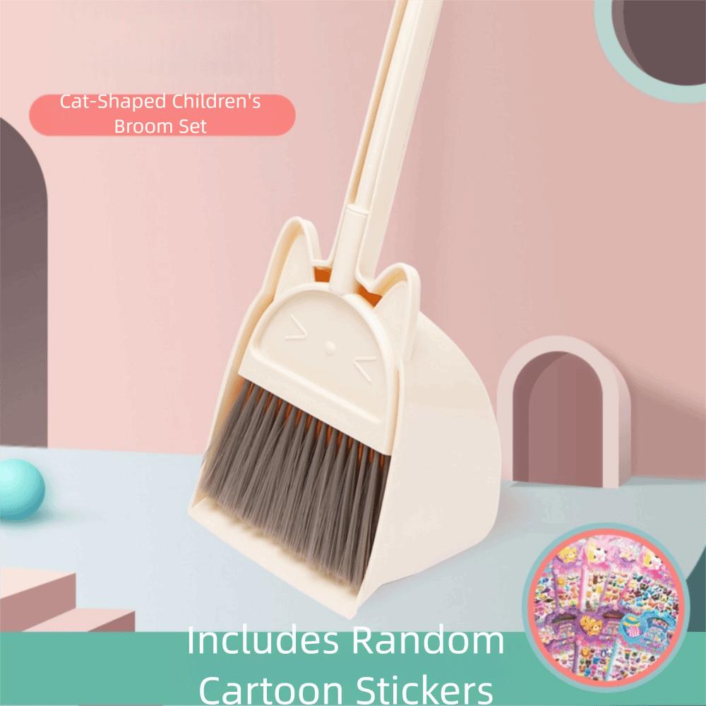 Simulation Broom Mop Set Mini Play House Toys Cleaning Broom Toy Set  Early Education Housework