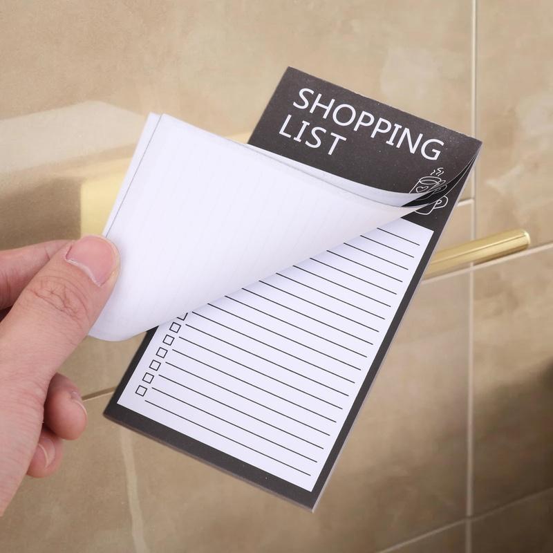 Магнитный блокнот для заметок Доска для сообщений на холодильник Портативный отрывной блокнот Планировщик заметок Список покупок Для дома офиса школы