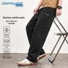Мужские джинсы Jeanswest 2026 Свободные американского стиля Слегка зауженные Повседневные брюки