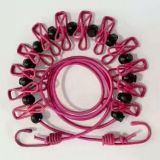 Многофункциональные цветные нескользящие зажимы: Портативная бельевая веревка, Прищепки для фотографий, Зажимы-запечатыватели