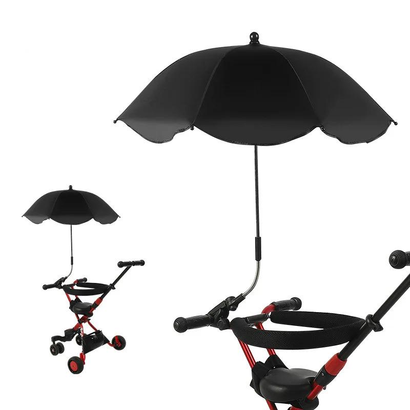 Universal Baby Parasol Baby Stroller Sun Shade Sun Protection Sun Shade for Strollers Waterproof Umbrella for Trolley