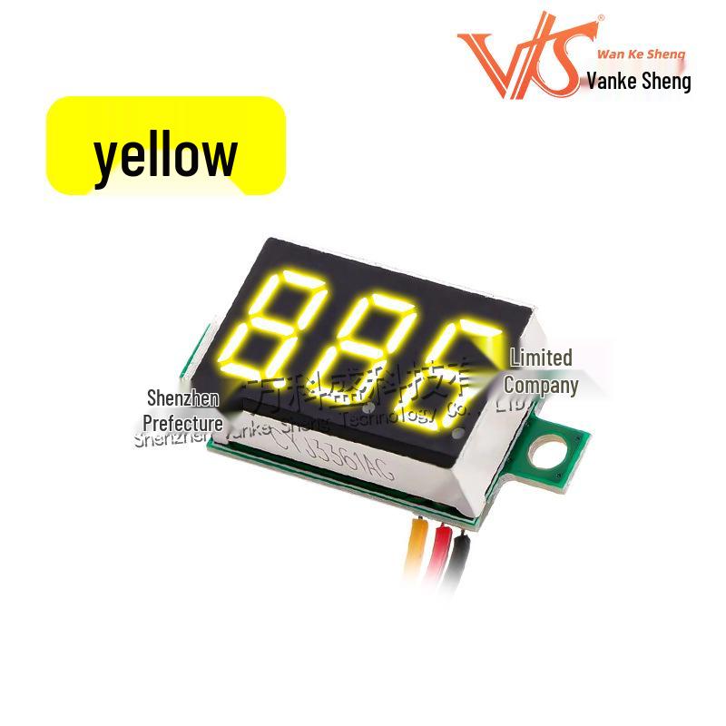 Мини 0,36" Никси-трубка 3-проводной DC 0-100В Цифровой вольтметр с переменной точностью