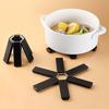 Foldable Kitchen Insulation Pad - Anti-Scalding Pot and Dish Holder for Dining Table