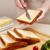 Нож для масла Коробка для нарезки масла с крышкой Многофункциональный инструмент для нарезки Съемный контейнер для нарезки сыра для дома кладовой холодильника