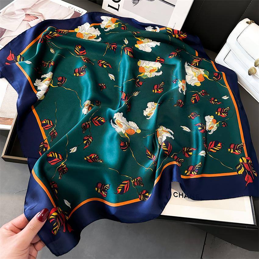 70 * 70 см новый шелковый маленький квадратный шарф для защиты шеи женщин профессиональный шарф универсальный шарф для волос шарф