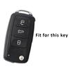Для VW Volkswagen Polo Golf Passat Beetle Caddy Lavida Sagitar Skoda A5 1 шт. ТПУ чехол для ключа автомобиля крышка защита дистанционного ключа