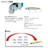 Daiwa Приманка для морского окуня Morethan Cross Counter 125F Матовый чарт (ДАЙВА)