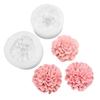 3D Flower Jelly Molds Carnation Silicone Mould Chocolate Cake Decorating DIY Soap Plaster Mold Mothers Day Gift M76D