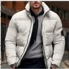 Autumn and Winter Men's Thickened Cotton-padded Clothes Men's Labelled Cotton-padded Jackets Bread Clothes Casual Large-size Cotton-padded Jackets