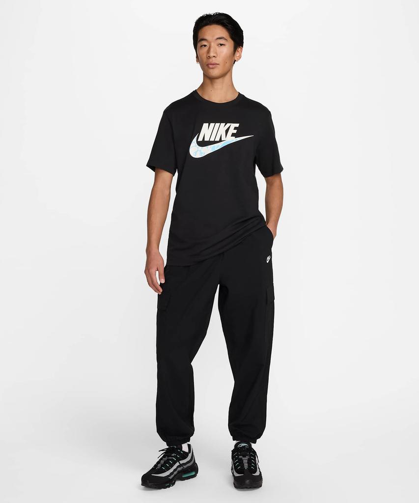 NIKE Club Woven Cargo Pants M - Black:White / Hj1991-010