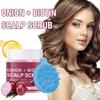 Scalp Scrub With Massager, Exfoliating Scrub Shampoo,biotin Scalp Care, Hair Care For Cleaning And Removing Deposits,250g