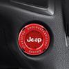 Для Jeep Бесключевая Крышка Запуска Автомобиля Декоративное Кольцо Кнопки Зажигания Для Jeep Grand Cherokee Wrangler JK Gladiator Compass Renega