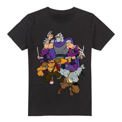 Мужская футболка Shredder and Foot Clan
