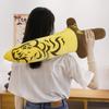 Creative handsome tiger dagger plush pillow boy birthday gift cow fork home ornament ring gift